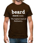 Beard Definition Mens T-Shirt