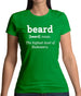 Beard Definition Womens T-Shirt