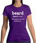 Beard Definition Womens T-Shirt