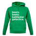 Bears, Beets, Battlestargalactica Unisex Hoodie