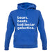 Bears, Beets, Battlestargalactica Unisex Hoodie