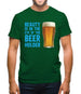 Beauty Is In The Eye Of The Beer Holder Mens T-Shirt