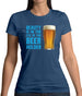 Beauty Is In The Eye Of The Beer Holder Womens T-Shirt