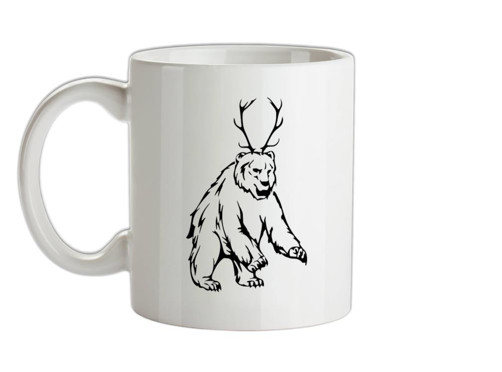 Bear Antlers (Beer) Ceramic Mug