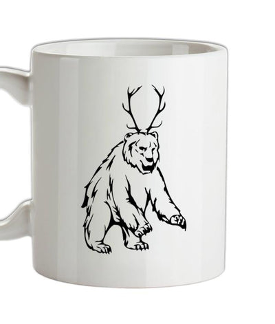 Bear Antlers (Beer) Ceramic Mug