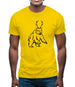 Bear Antlers (Beer) Mens T-Shirt