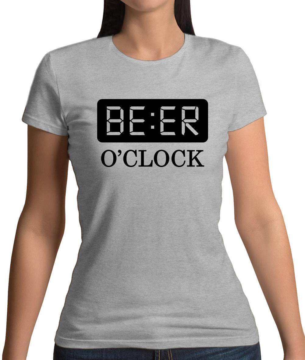 Beer O Clock Womens T-Shirt