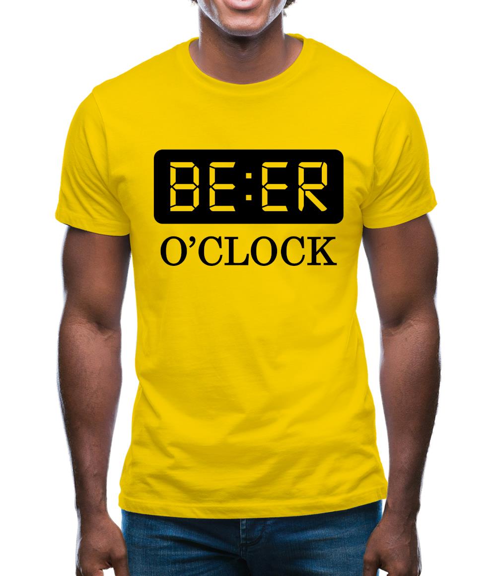 Beer O Clock Mens T-Shirt