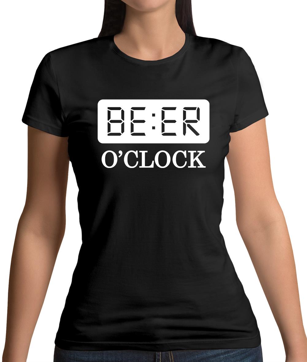 Beer O Clock Womens T-Shirt