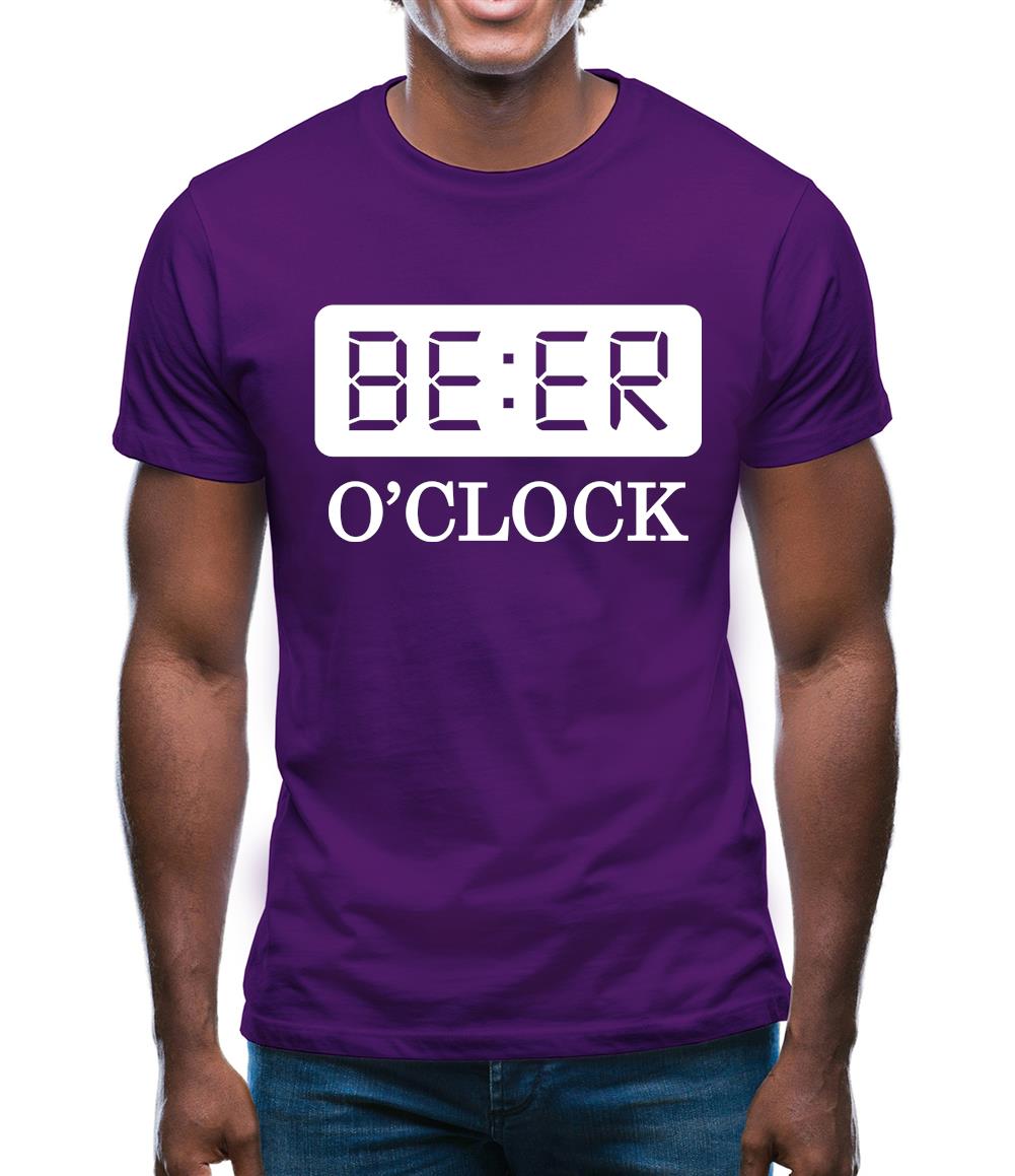 Beer O Clock Mens T-Shirt
