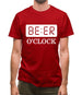 Beer O Clock Mens T-Shirt