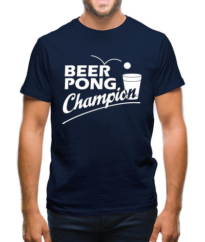 Beer Pong Champion Mens T-Shirt
