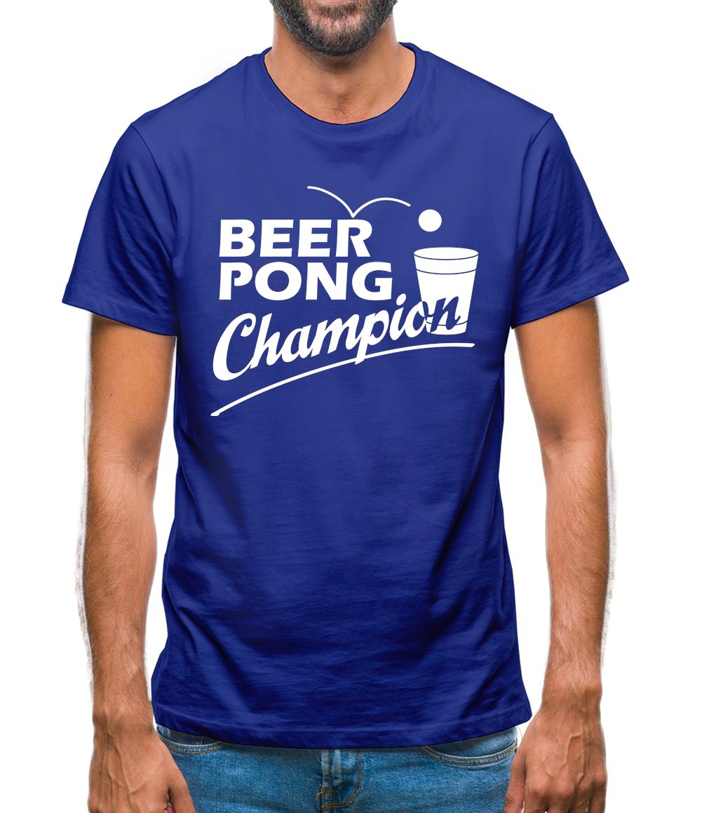 Beer Pong Champion Mens T-Shirt