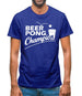 Beer Pong Champion Mens T-Shirt