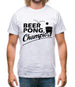 Beer Pong Champion Mens T-Shirt