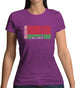 Belarus Barcode Style Flag Womens T-Shirt