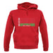 Belarus Barcode Style Flag unisex hoodie