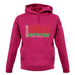 Belarus Barcode Style Flag unisex hoodie