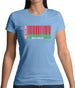 Belarus Barcode Style Flag Womens T-Shirt