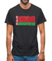 Belarus Grunge Style Flag Mens T-Shirt