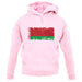 Belarus Grunge Style Flag unisex hoodie
