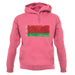 Belarus Grunge Style Flag unisex hoodie