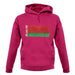 Belarus Grunge Style Flag unisex hoodie