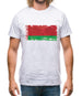 Belarus Grunge Style Flag Mens T-Shirt