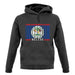 Belize Barcode Style Flag unisex hoodie