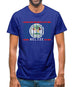 Belize Barcode Style Flag Mens T-Shirt