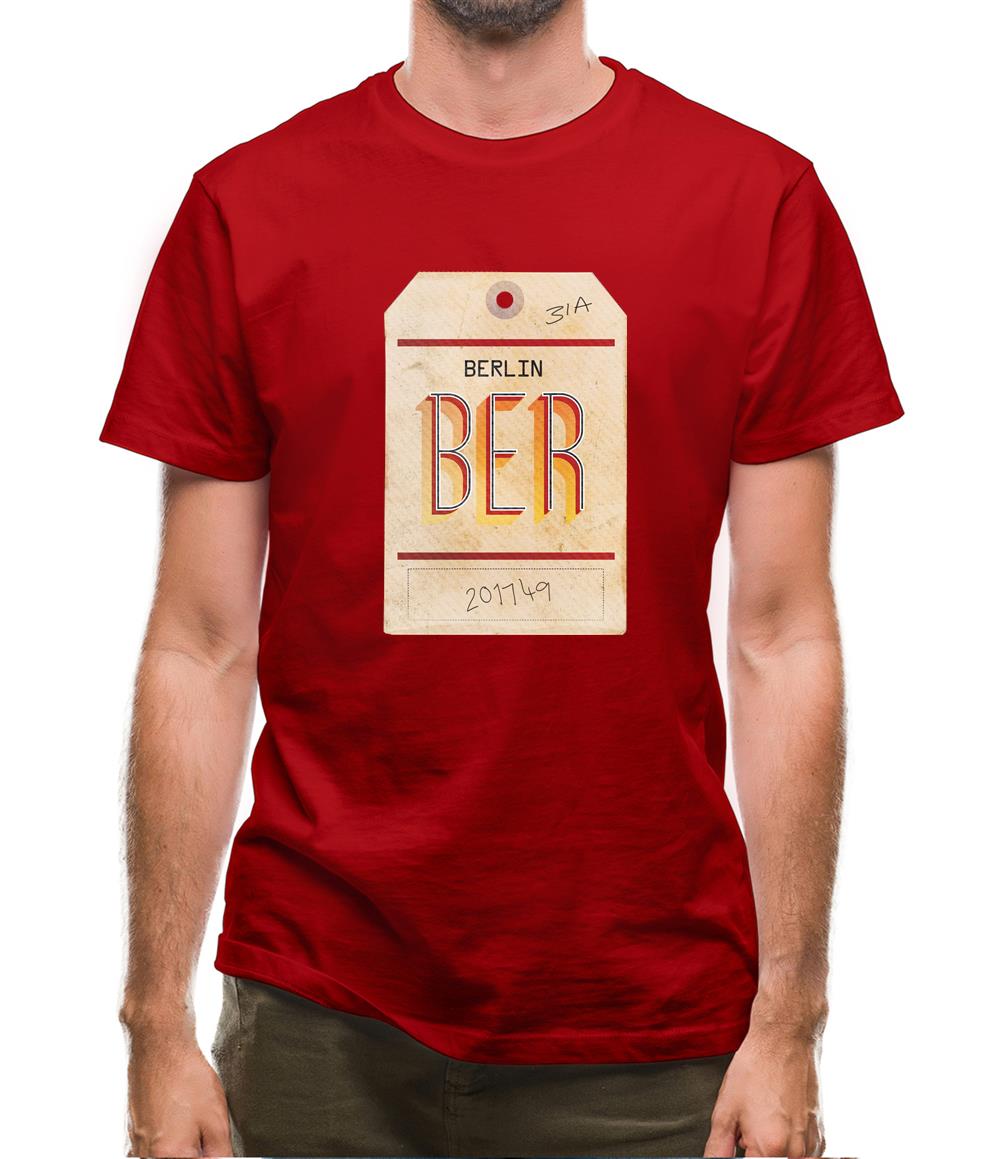 Berlin Tag Mens T-Shirt