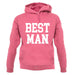 Best Man unisex hoodie