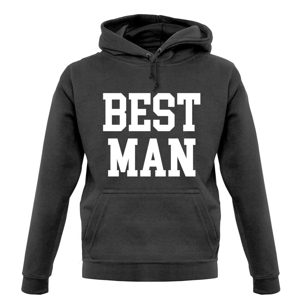 Best Man unisex hoodie