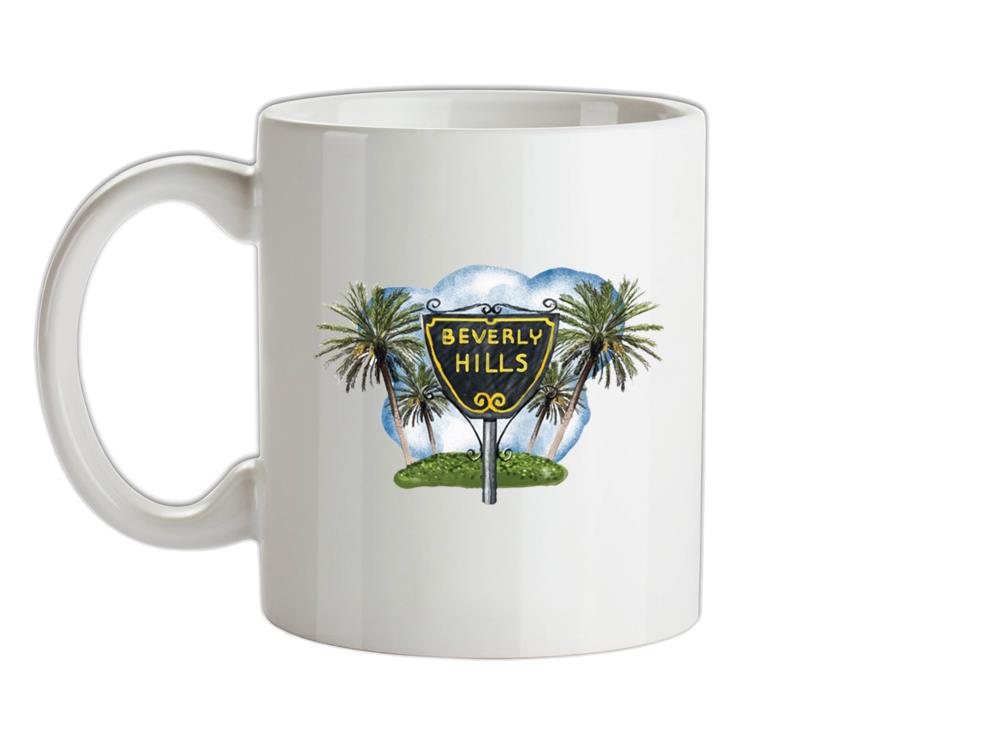 Beverly Hills Sign Ceramic Mug