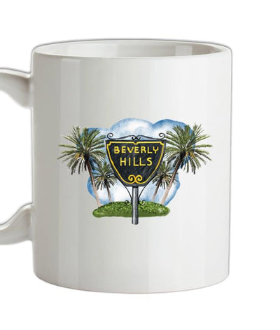 Beverly Hills Sign Ceramic Mug