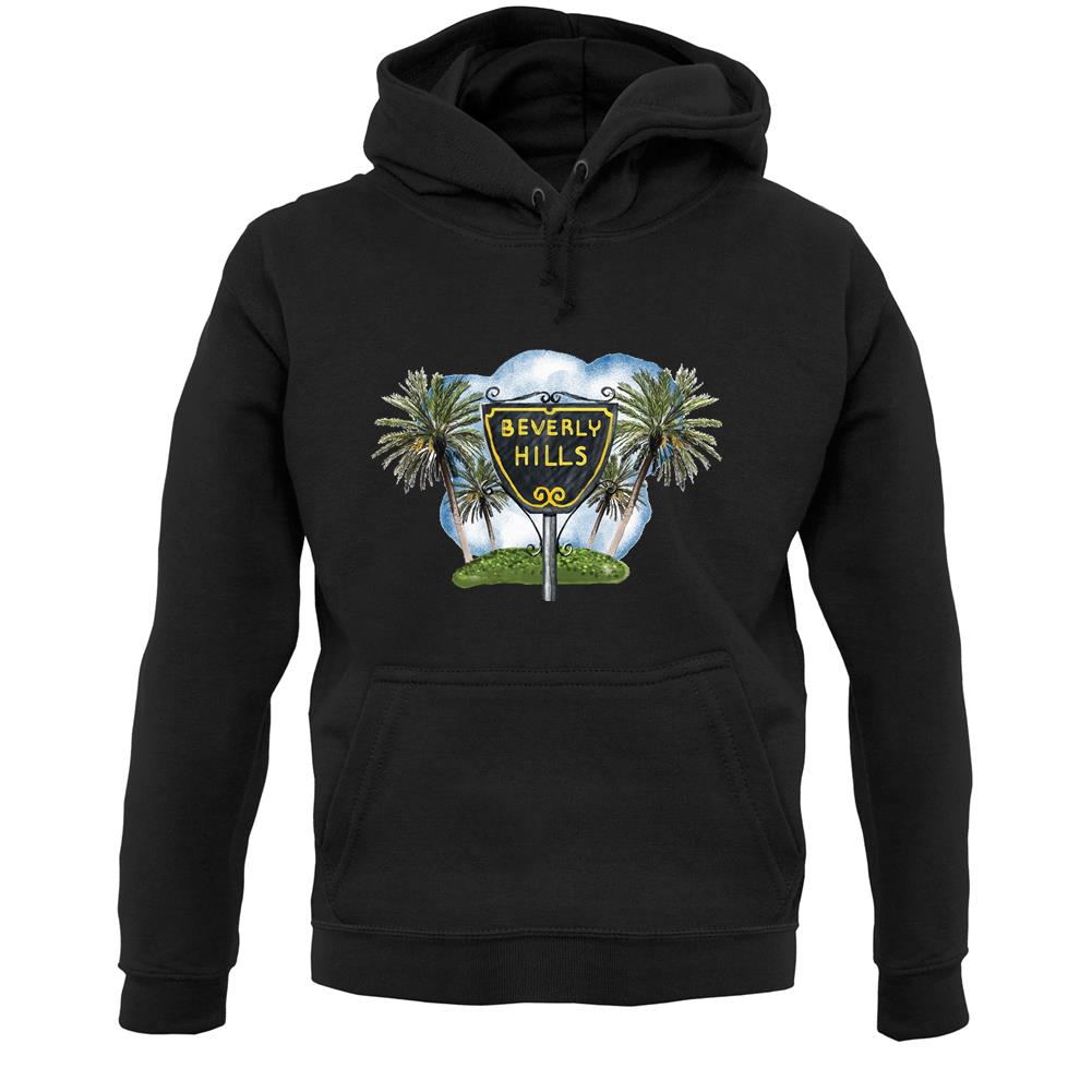 Beverly Hills Sign Unisex Hoodie