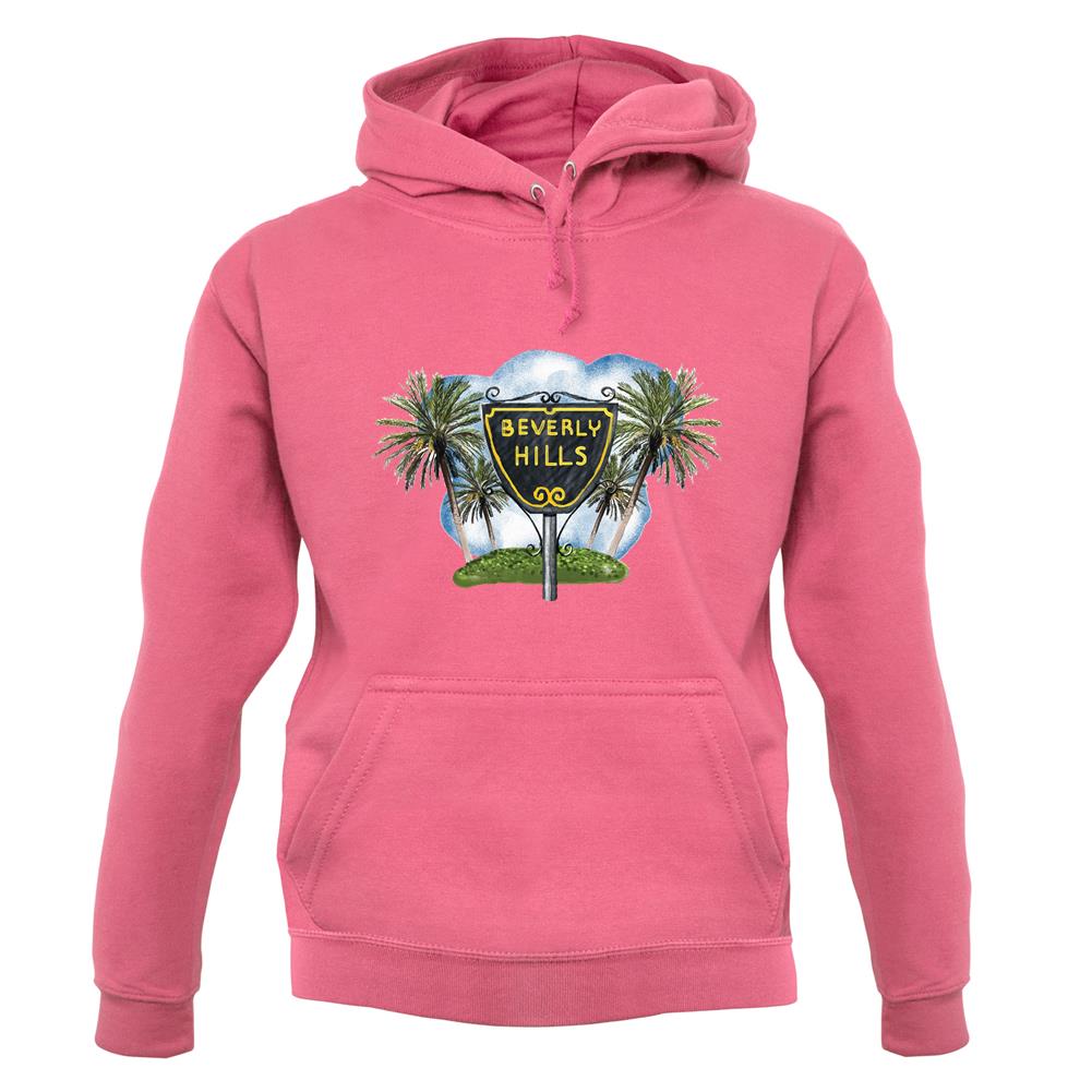 Beverly Hills Sign unisex hoodie