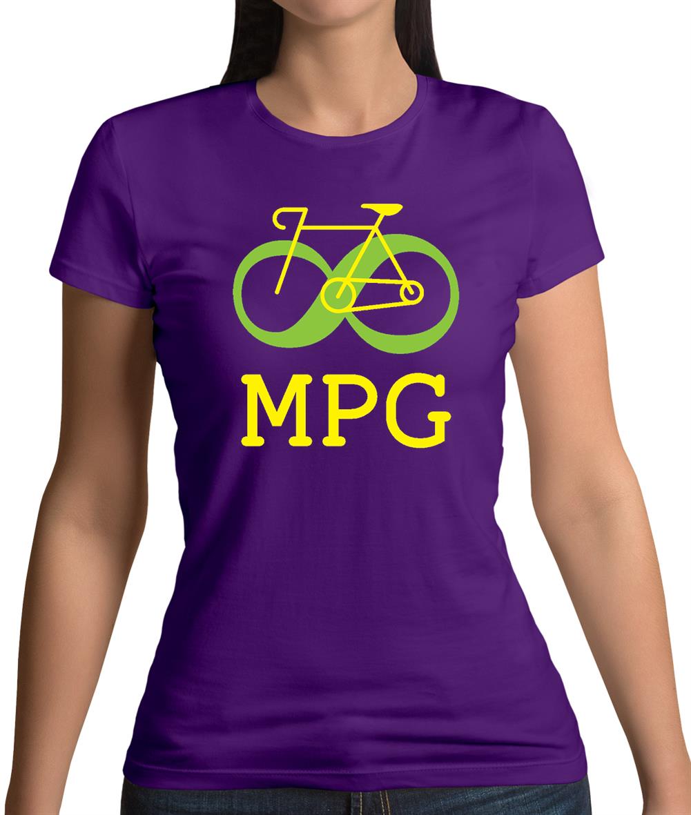 Bicycle Infinity Mpg Womens T-Shirt