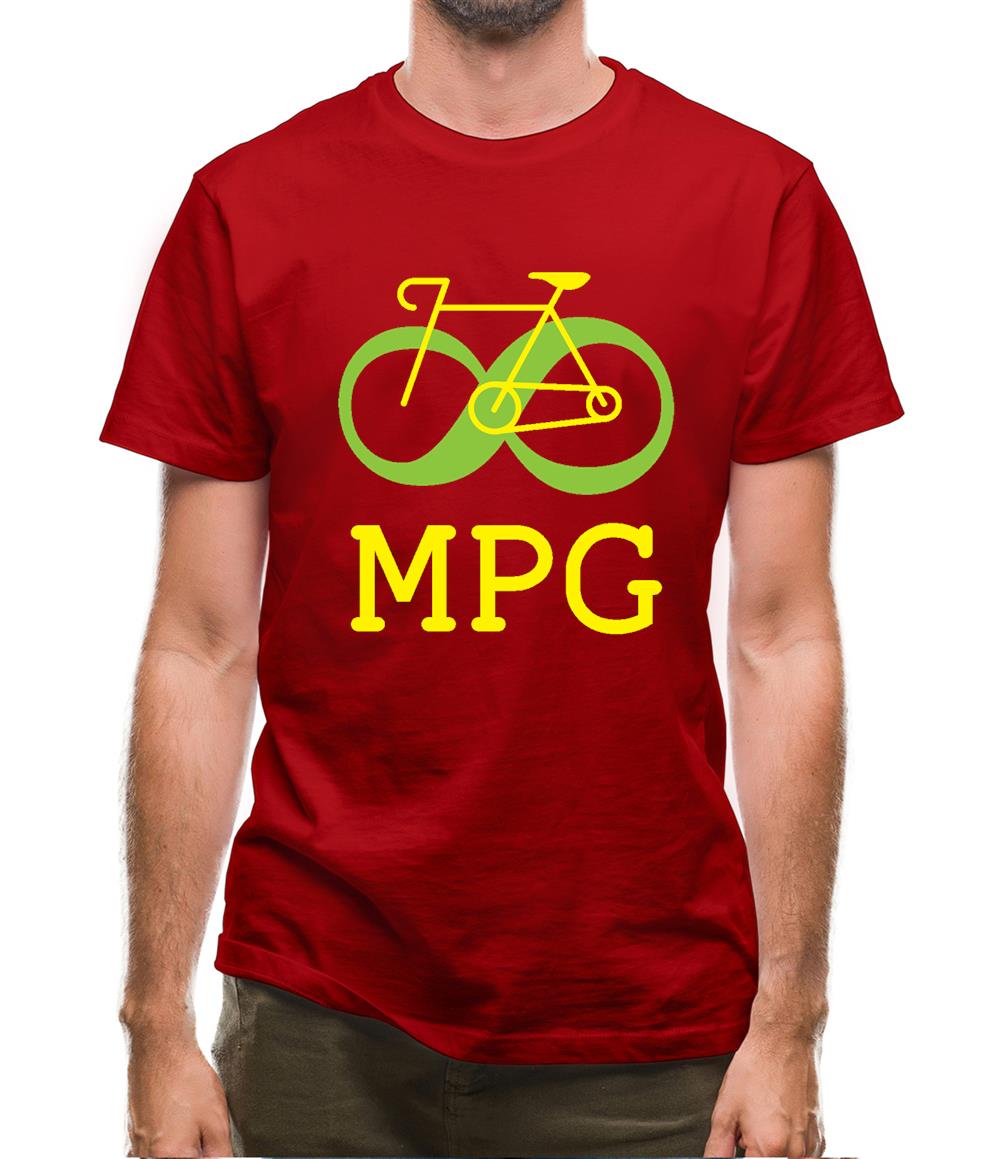 Bicycle Infinity Mpg Mens T-Shirt