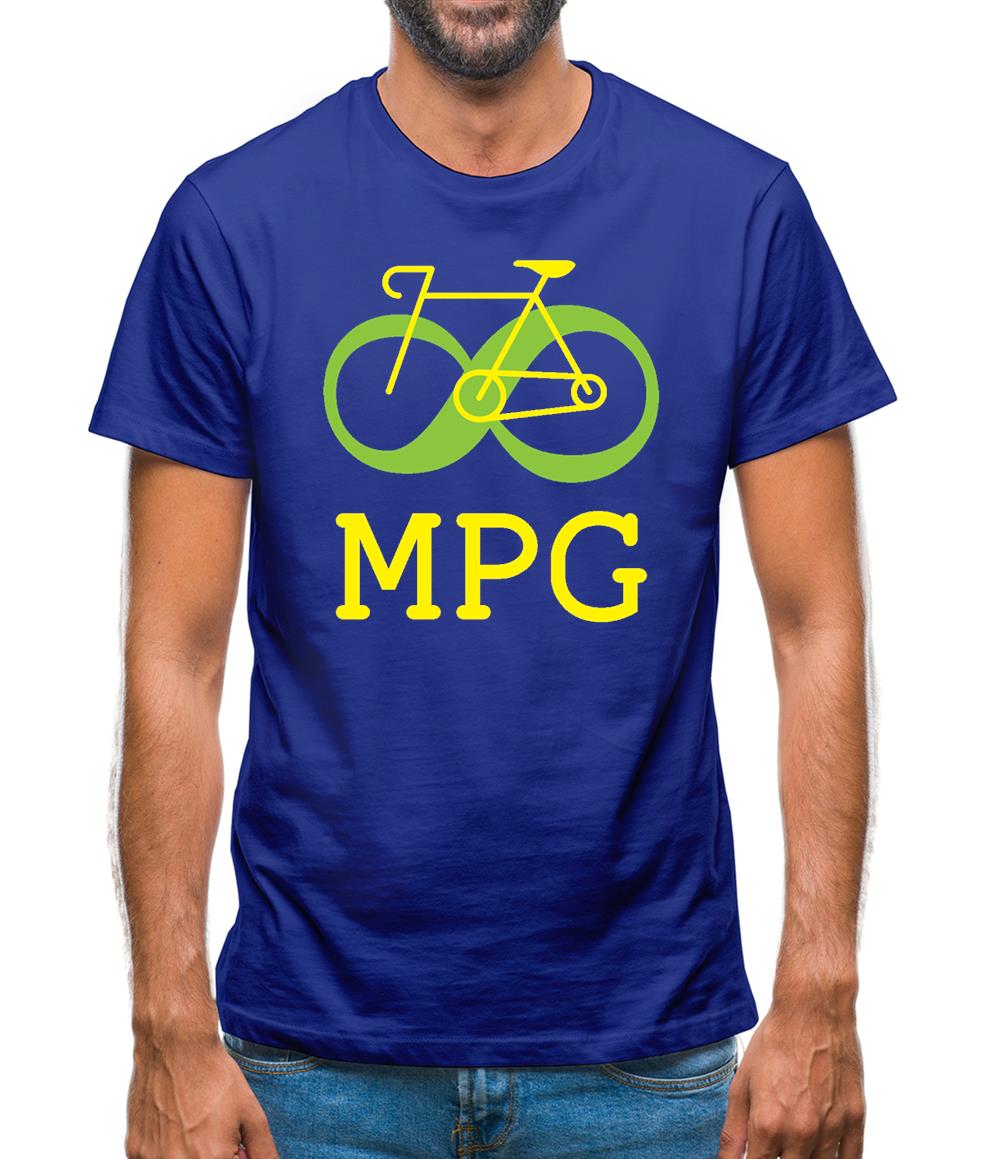 Bicycle Infinity Mpg Mens T-Shirt