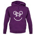 Bicycle Smiley Face unisex hoodie