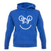 Bicycle Smiley Face unisex hoodie