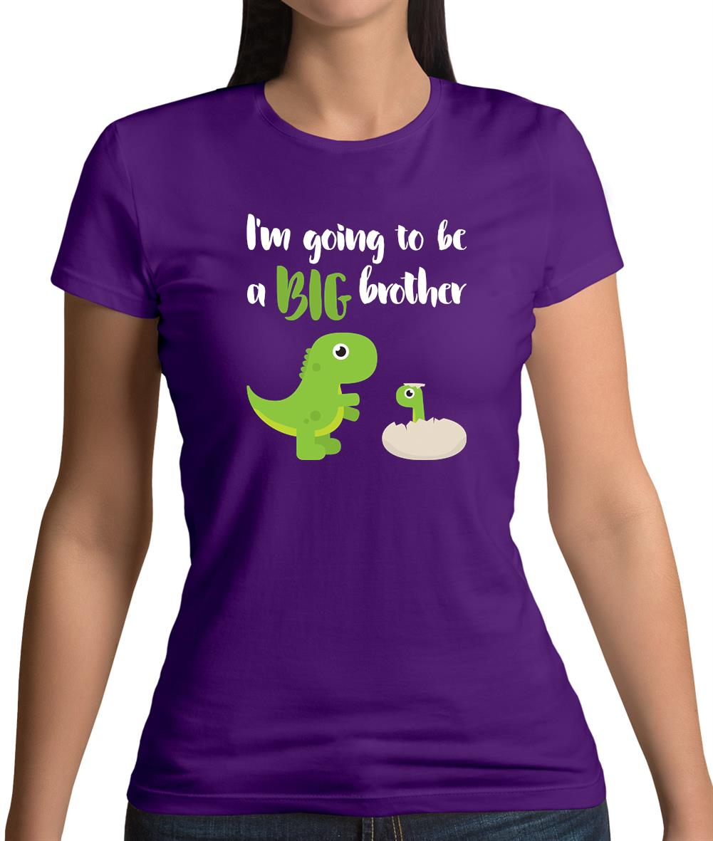 Big Brother Dinosaur Womens T-Shirt