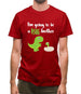 Big Brother Dinosaur Mens T-Shirt