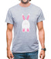 White Easter Bunny Mens T-Shirt