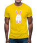 White Easter Bunny Mens T-Shirt