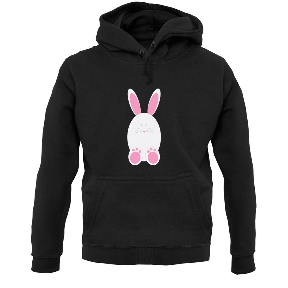 White Easter Bunny Unisex Hoodie