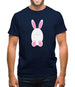 White Easter Bunny Mens T-Shirt