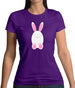 White Easter Bunny Womens T-Shirt