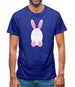 White Easter Bunny Mens T-Shirt